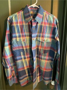 Biltmore Multicolor Plaid Button-Up Shirt